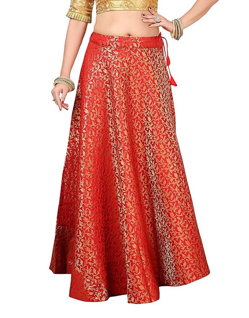 Stylish Flared Long Skirt Lehenga Ethnic Skirt for Women Etsy