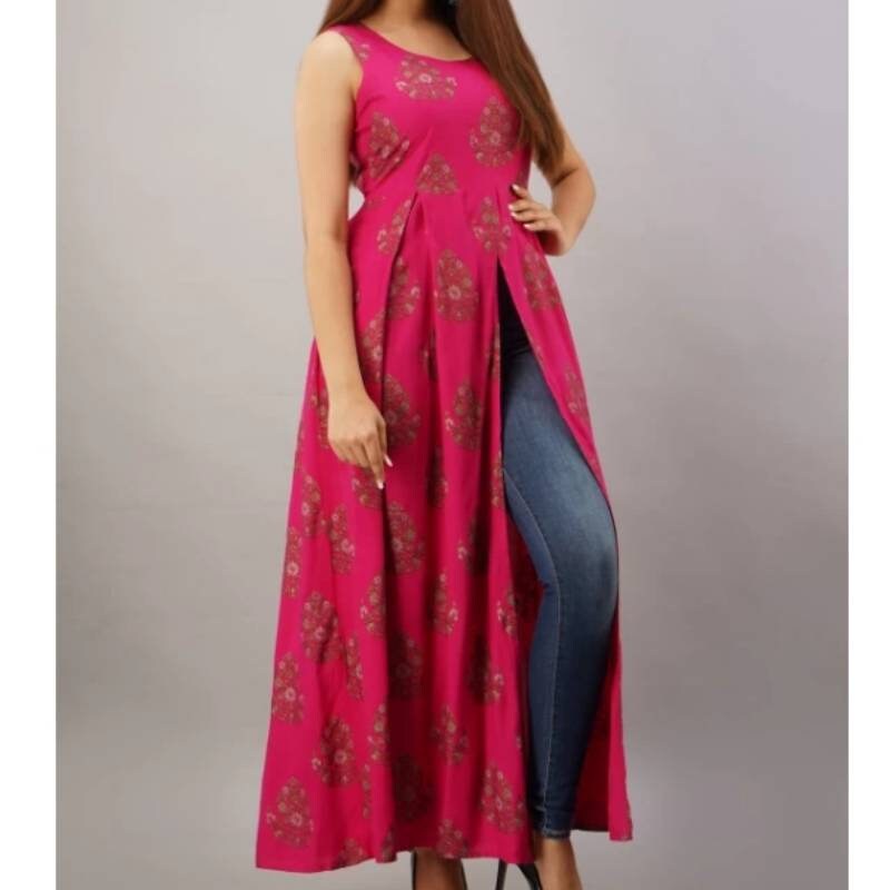 Slits Salwar Kameez - Front Slit, Side Slit Long Kurtis Online