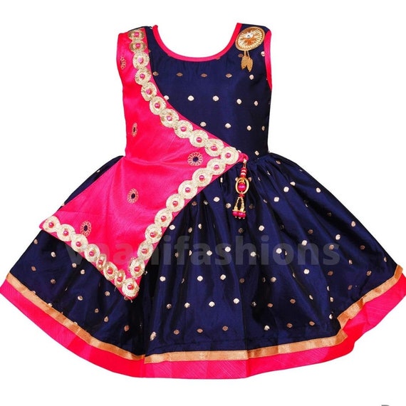 Buy Cotton Silk Printed Calf Length Dress for Women Online at Fabindia   10697352