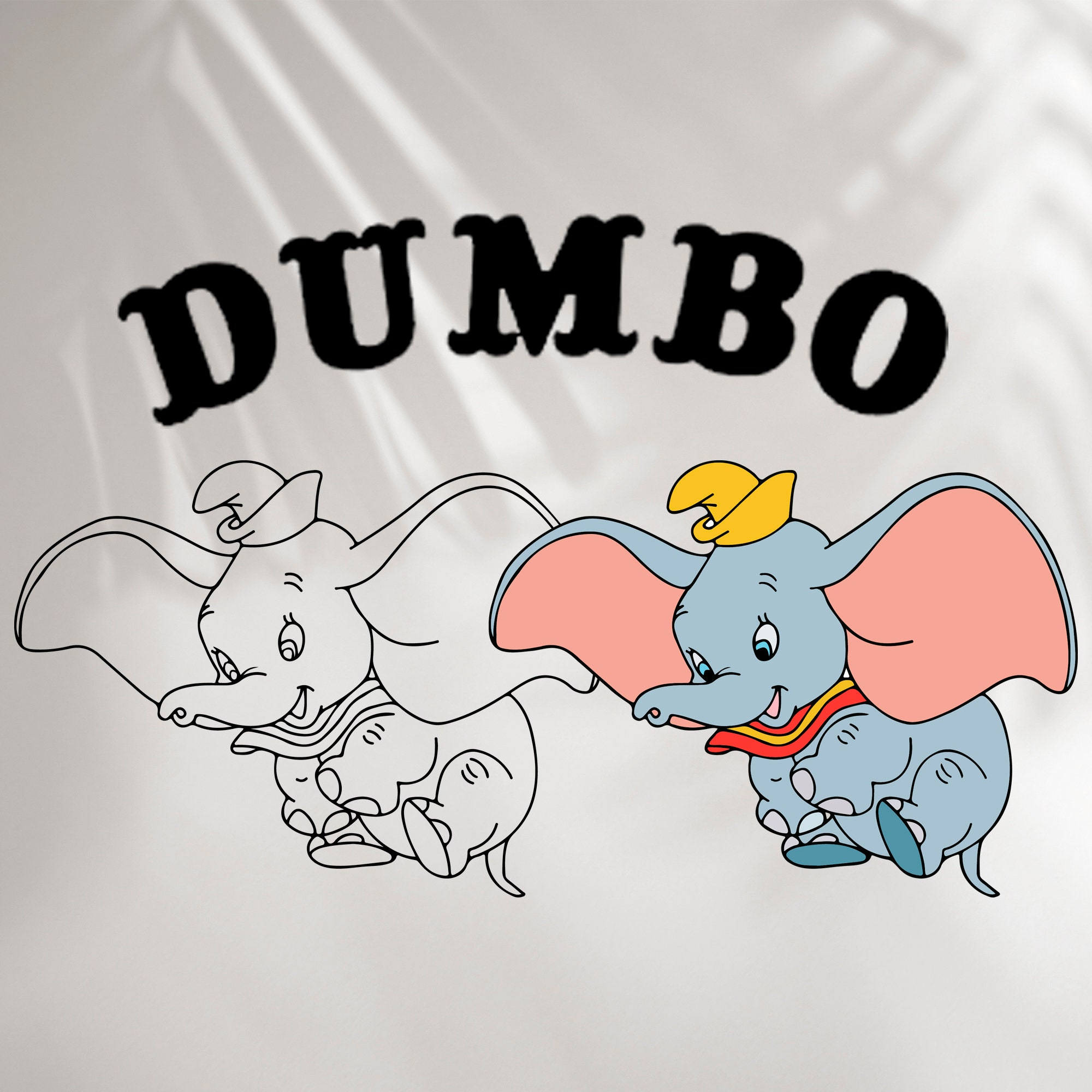 Dumbo svg png ai pdf eps cricut set svg bundle | Etsy