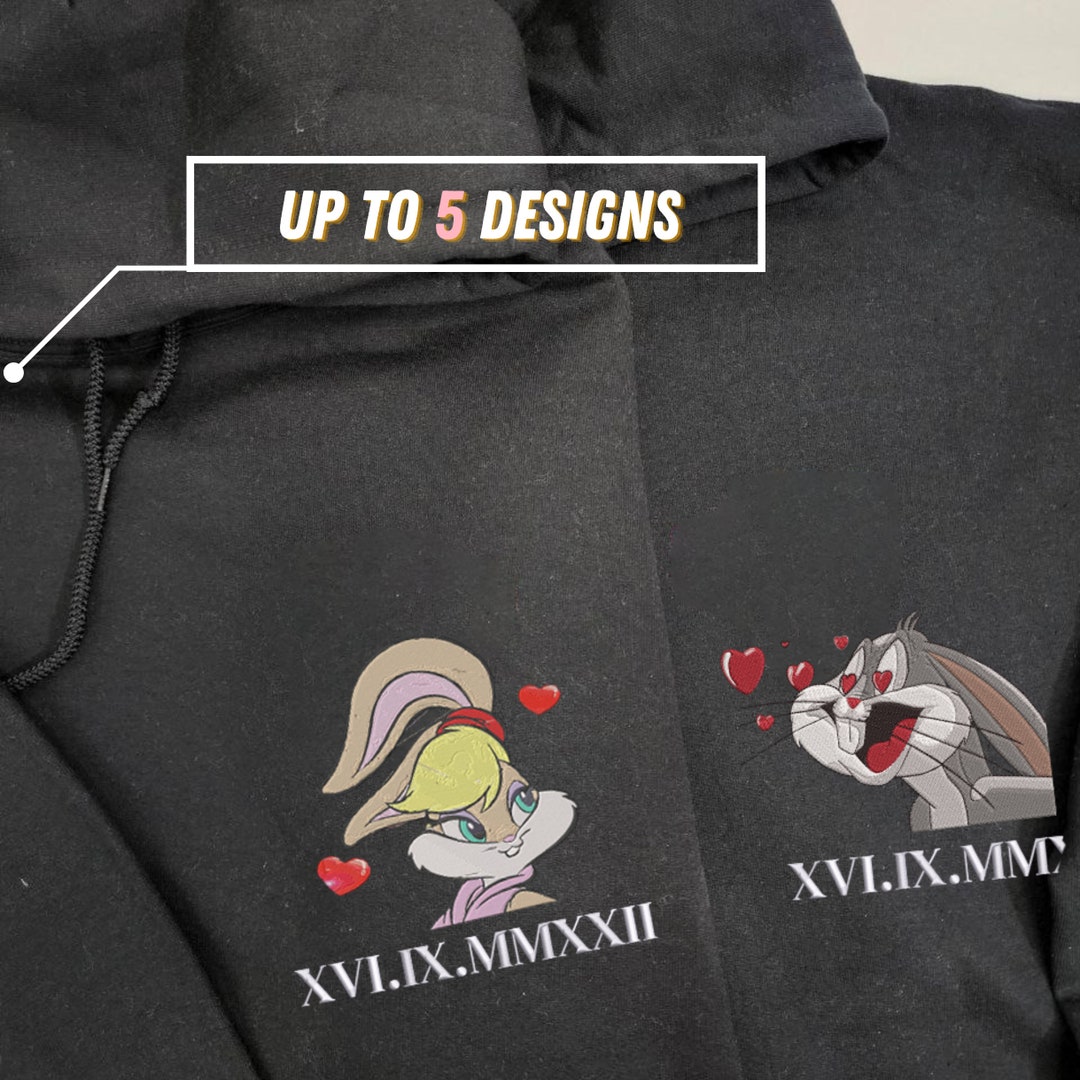 Sudadera Con Capucha Lola Bunny Beauty Sleep Licencia Oficial
