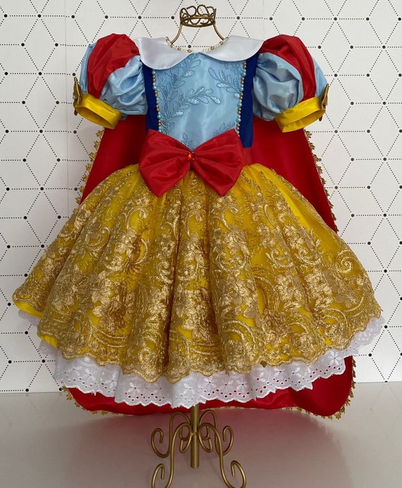 Deluxe Disney Snow White Princess Dress/ Snow White Birthday - Etsy