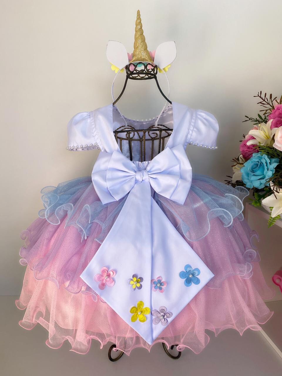Unicorn Dress/ Rainbow Unicorn Birthday Outfit/ Toddler, 45% OFF