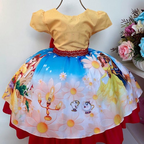 Princess Dress/ Princess Birthday Outfit/ Toddler Baby Disney Etsy