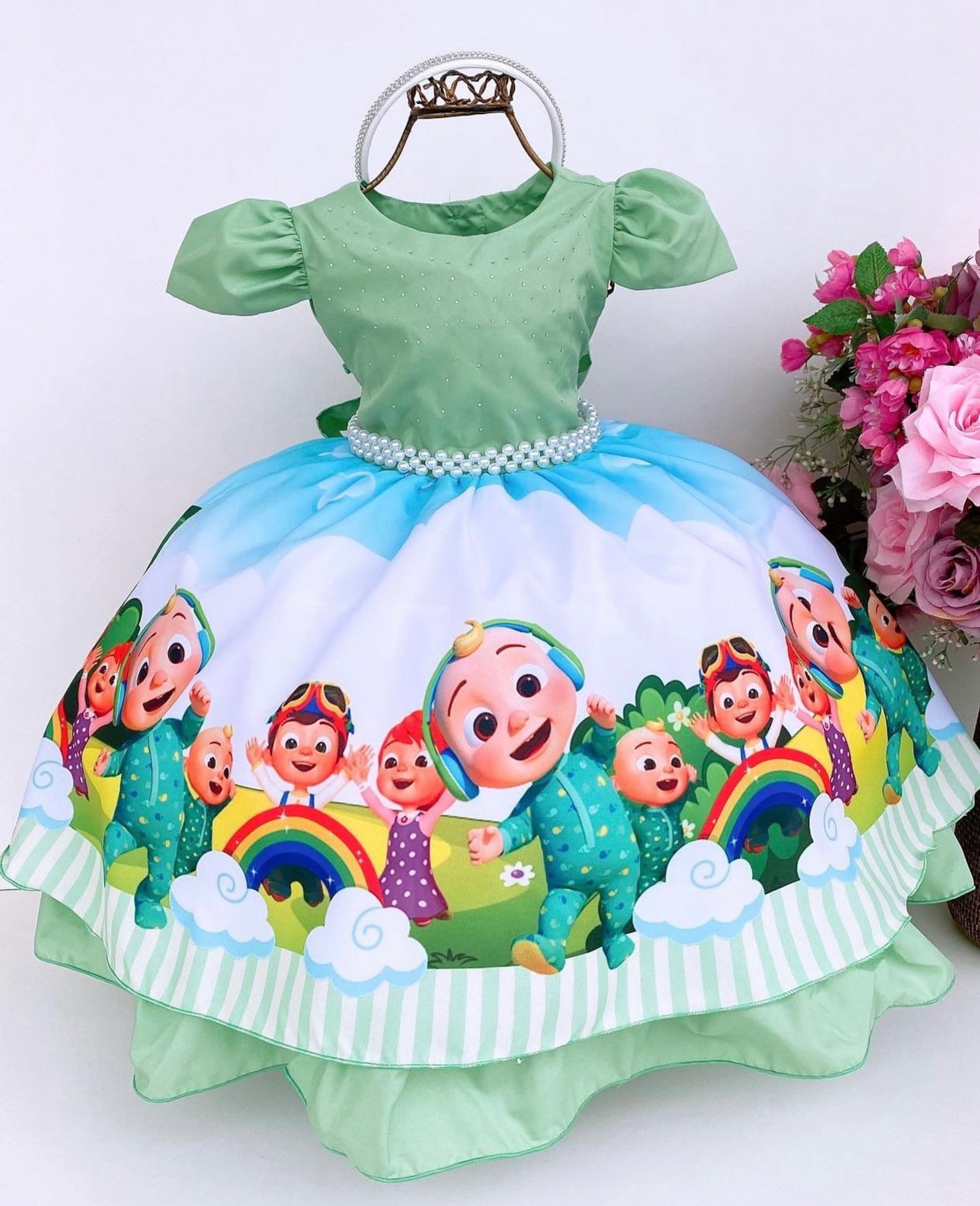 Cocomelon Dress for Baby Toddler Girls Kids / Cocomelon | Etsy Singapore