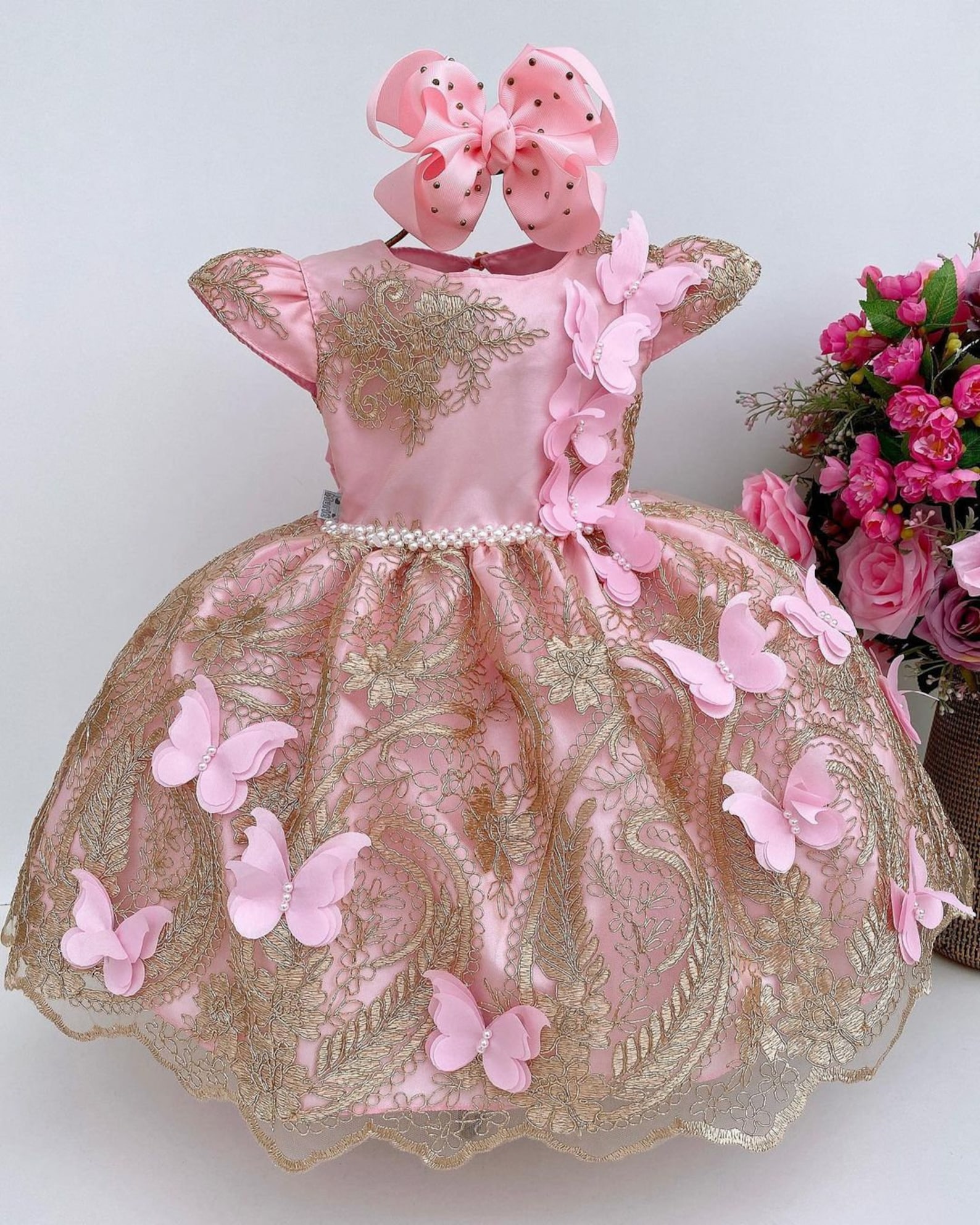 Butterfly dress/ Baby Girl Party Dress/ Dress girls Etsy