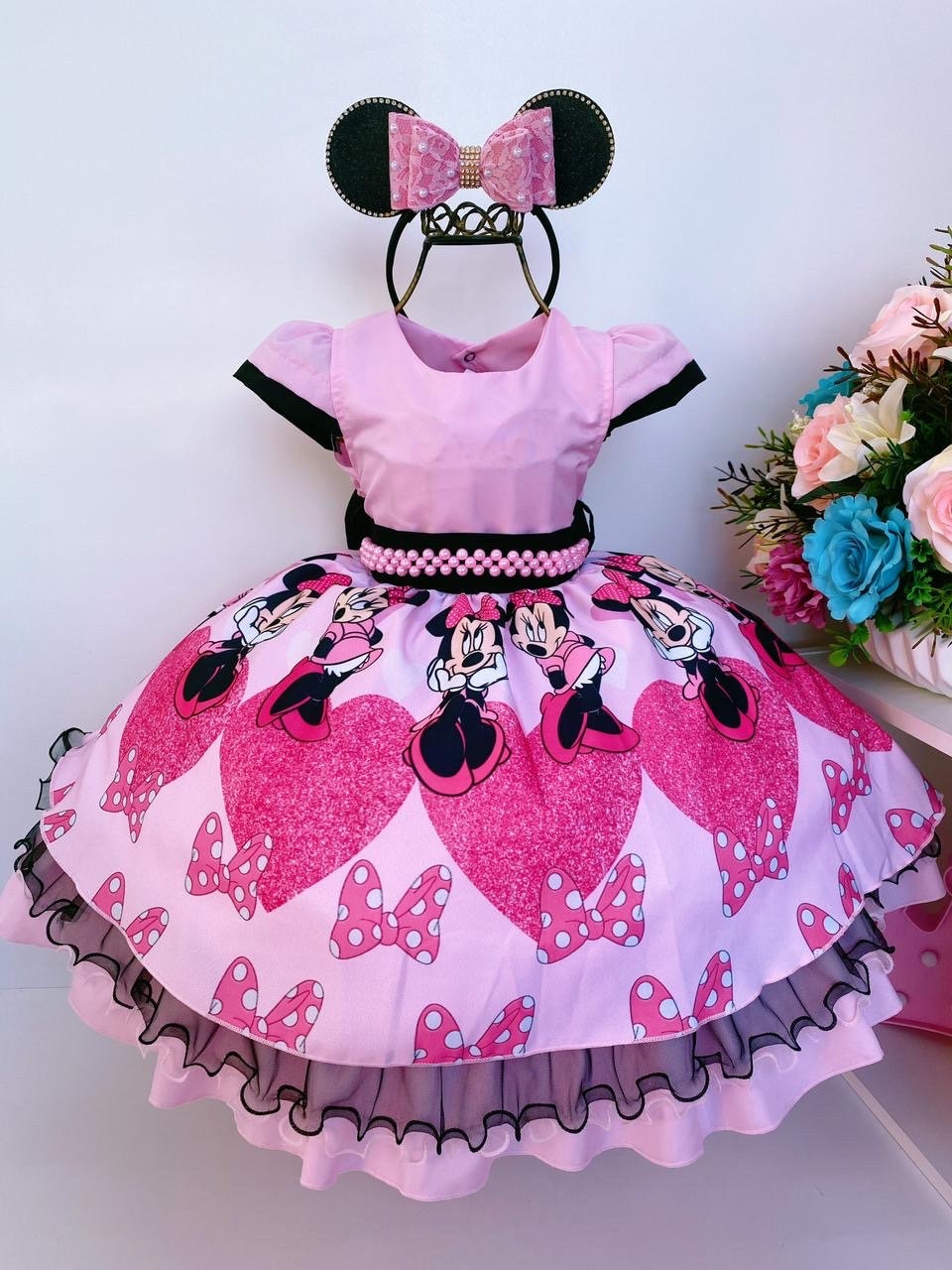 Minnie Mouse Outfit Toddler Etsy