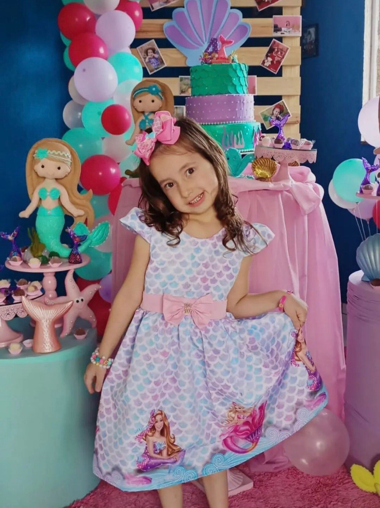 barbie frock drawing