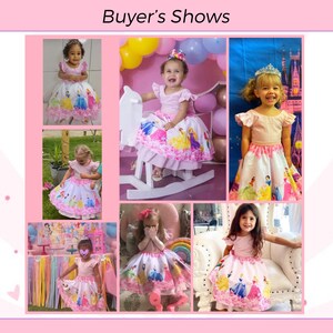 Princess Dress/ Princess Birthday Outfit/ Toddler Baby Disney - Etsy