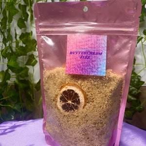 Organic sugar scrub