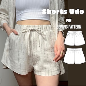 PDF Schnittmuster Shorts Udo / Schnittmuster Shorts E-Book