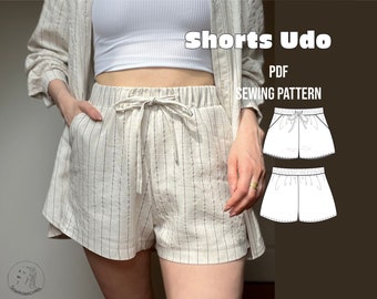 PDF Schnittmuster Shorts Udo / Schnittmuster Shorts E-Book