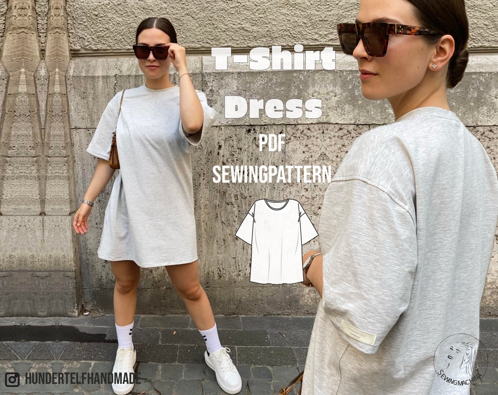 トップス DRESSEDUNDRESSED Layered oversized shirt Womens Oversized Shirt Dress | TENCEL™ Lyocell