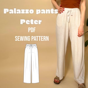 Vtg 70s Simplicity 5690 Top + Wide Leg Pants Palazzo Sewing Pattern UNCUT  sz 14