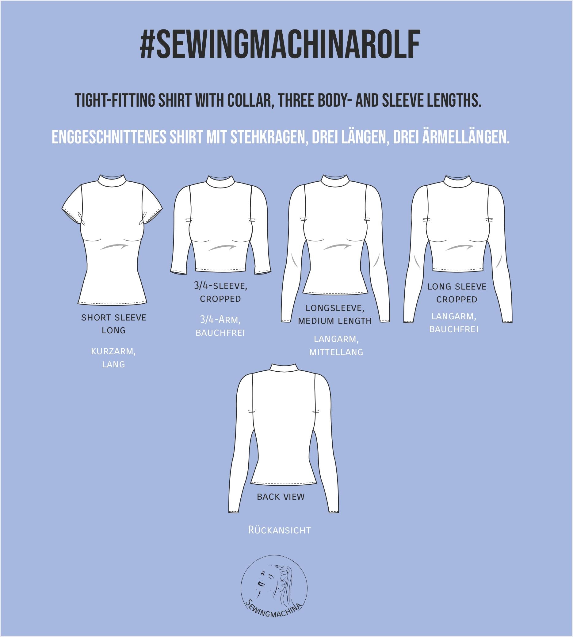 Basic Shirt Pattern Bundle / 3 PDF Sewing Patterns / Max, Bob & Rolf - Etsy