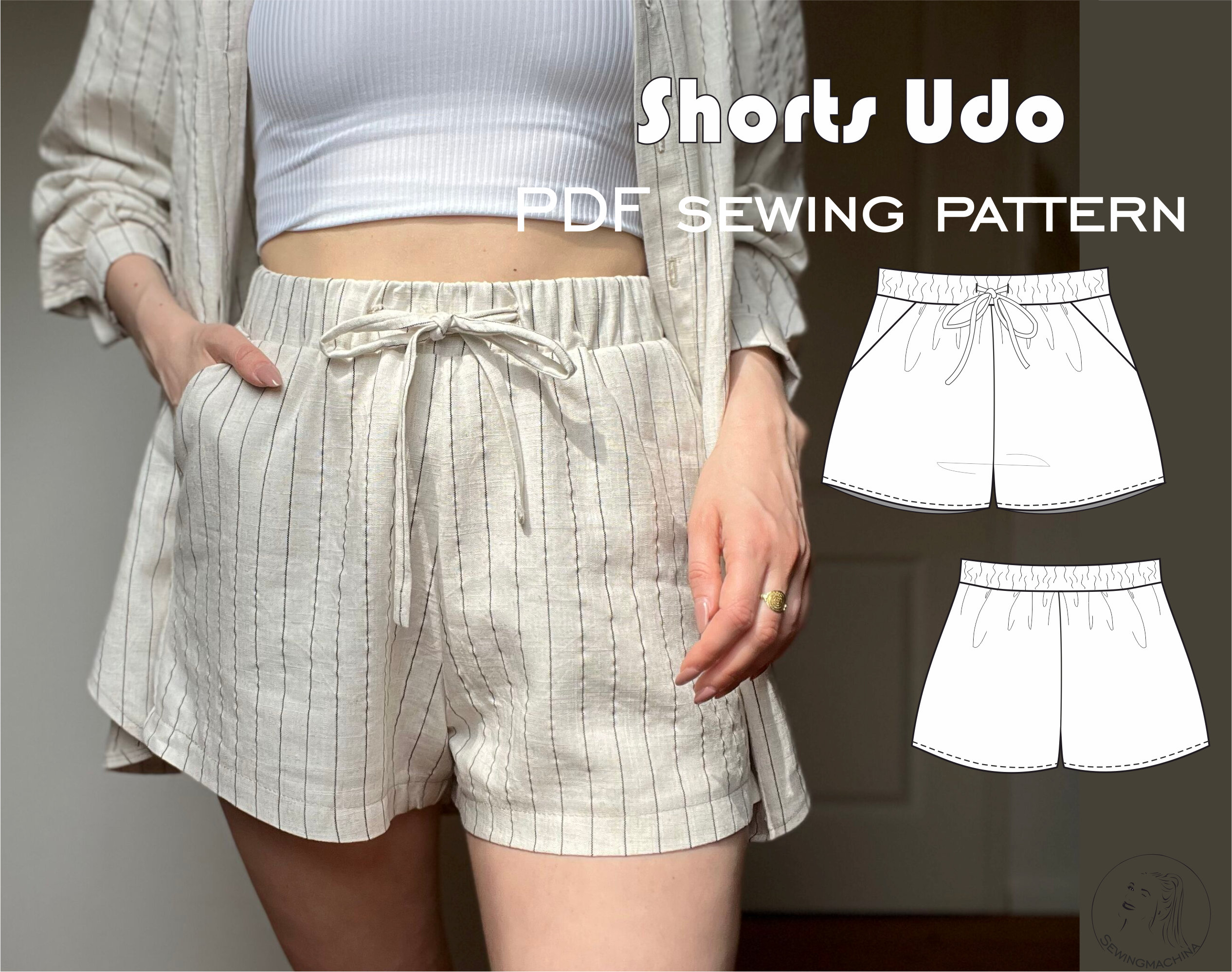 Shorts Sewing Patterns for Plus Size Women -  New Zealand
