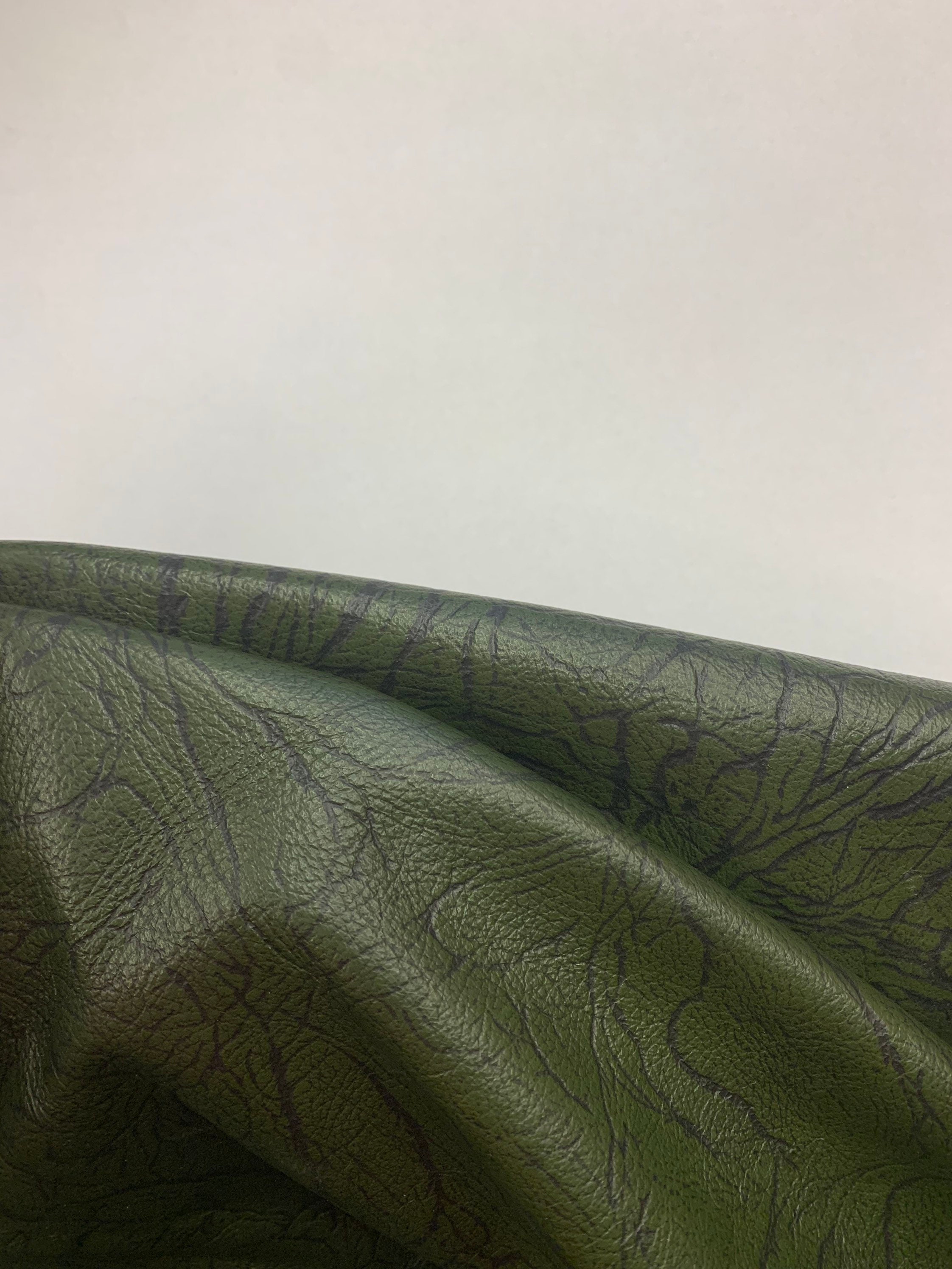 Dark Green Leather Emerald Soft Cow |1.2mm | 3oz | Real Natural 