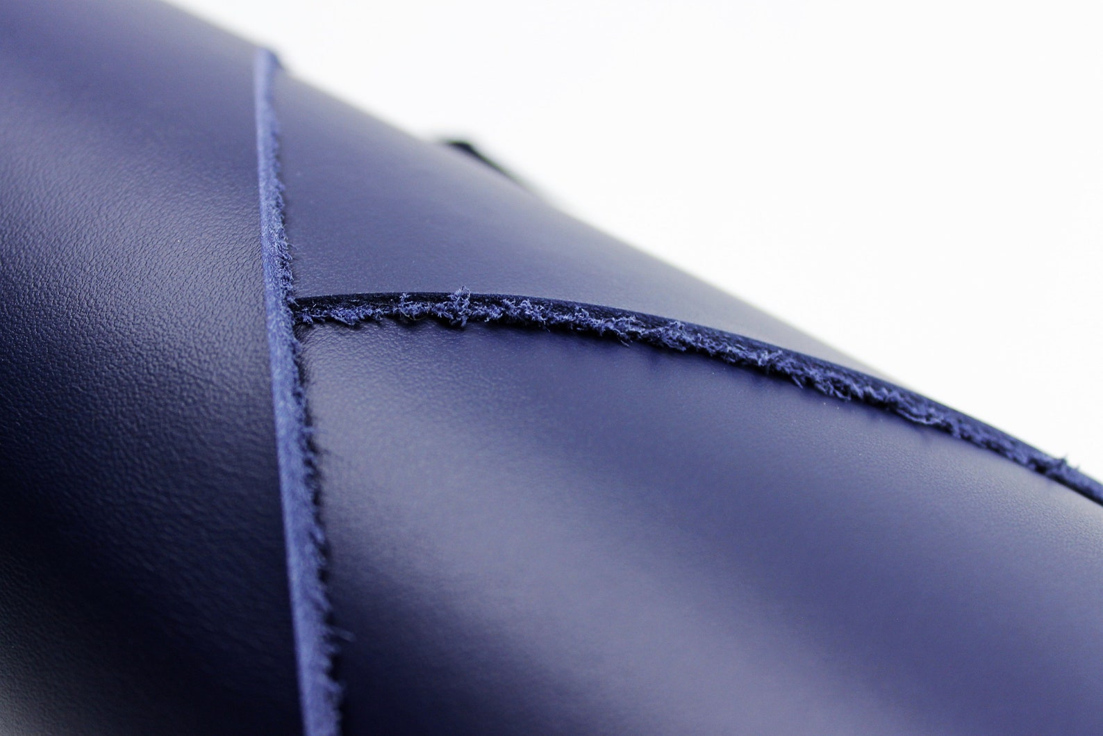 Navy Blue Leather Side 1.5 Mm 34 OZ Real Natural Genuine Etsy