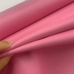 Roze leer Echt natuurlijk rundnappaleer| Dikte 1,3 mm | 3 oz |  voor knutselen tassen portemonnees tijdschriften chokers portemonnees armbanden naaien