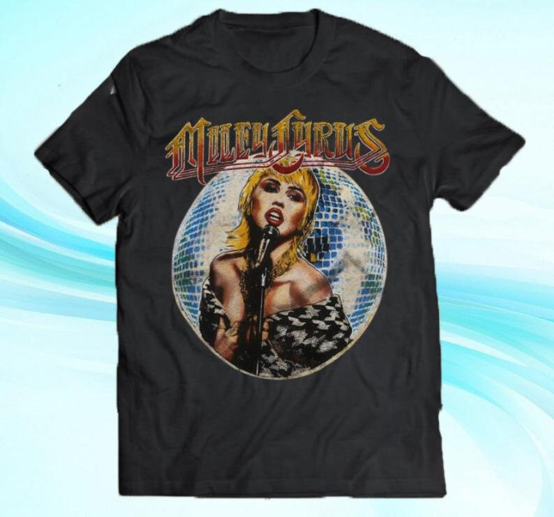 miley cyrus t shirt etsy
