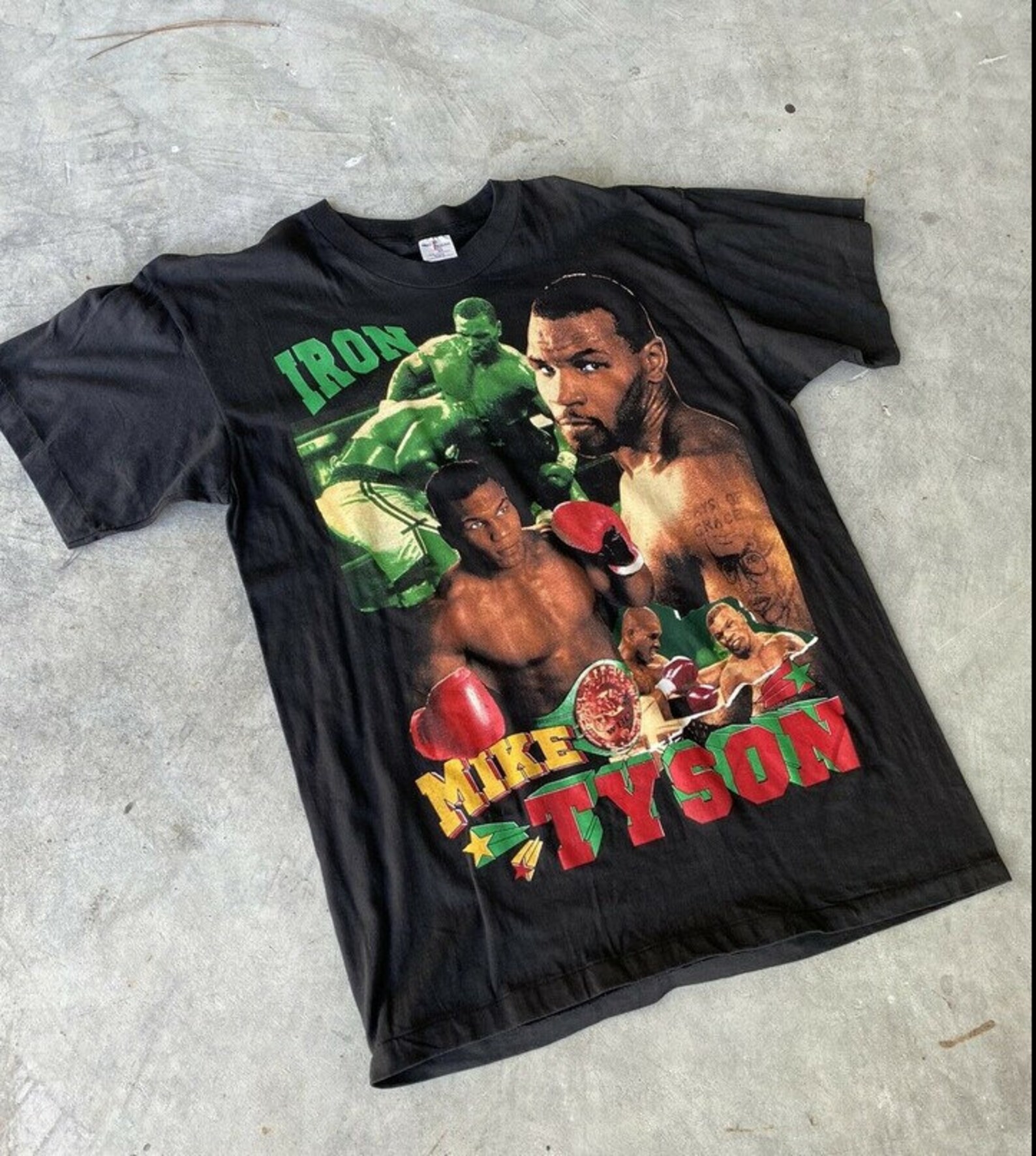 vintage mike tyson t shirts
