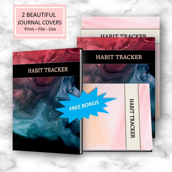 Habit Tracker Bundle Daily Weekly Monthly Printable Download - Etsy