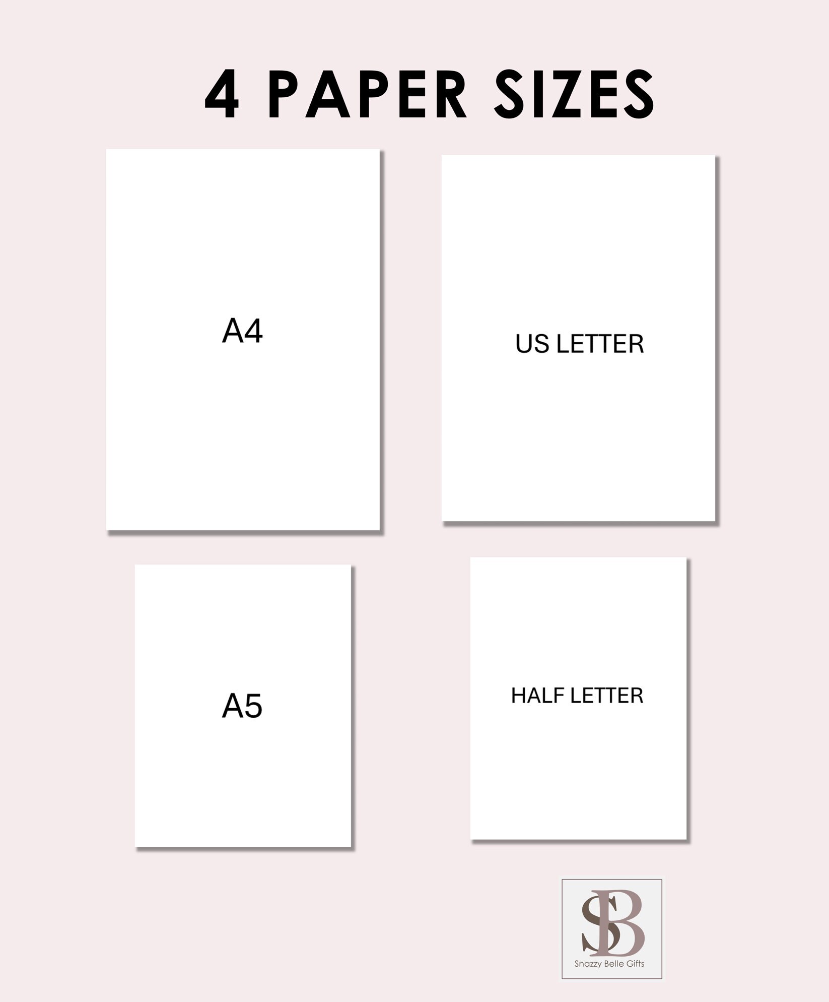 Printable Life Planner, Wellbeing Template, Wellness Tracker, Life ...