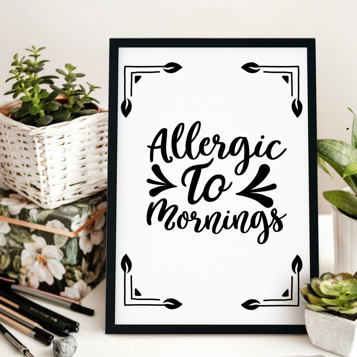 Bedroom Wall Decor Quote Prints Art Prints Typography | Etsy