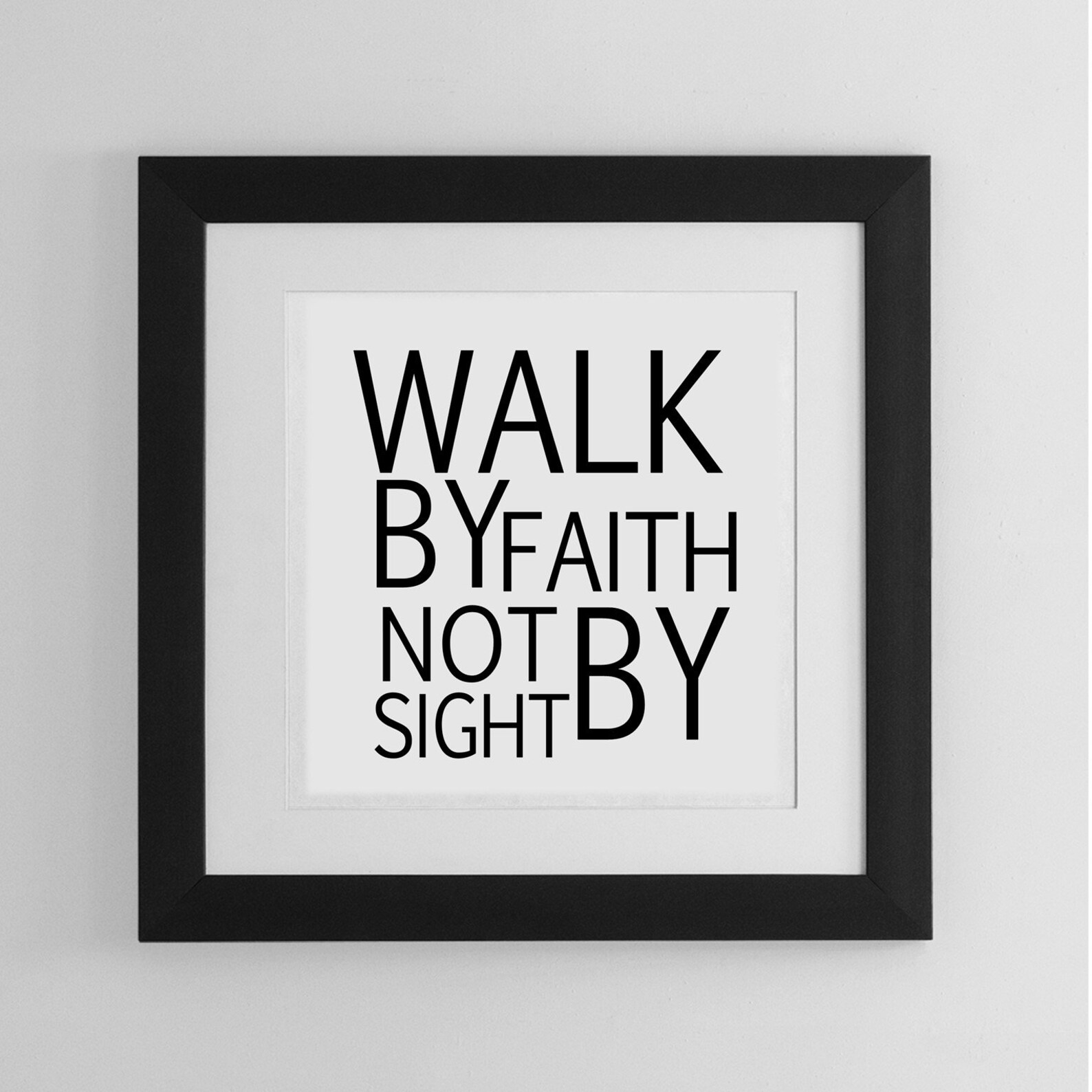 Christian Art Print Square Wall Art Christian Gifts for Etsy