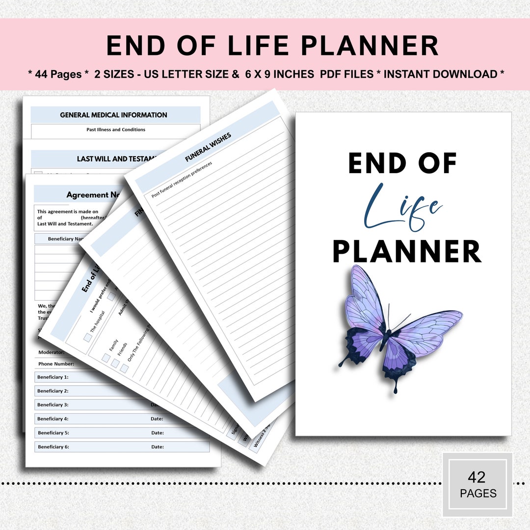 End of Life Planner Printable - Il 1080xN.3987443021 Ri7f 