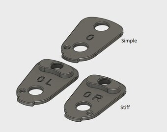 Aeron Classic Armrest Fix – Pivot Lock Replacement Set, PETG | Left & Right Pair | Herman Miller Gen 1