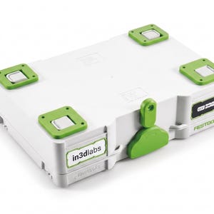 Systainer T-LOC Mounting Set for Festool - Tanos Systainer| Wall & Cart Bracket Kit | High-Strength PETG | Made in Germany