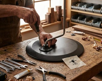 Stressless® Swing Table Bracket (08005087) | High-Strength PETG Replacement | Repair Part for Ekornes Recliner | Made in Germany