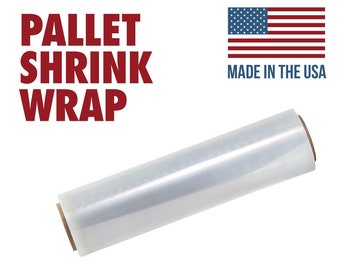 1 Roll Plastic Film  18"x1000Ft 80 GA Heavy Duty Stretch Wrap