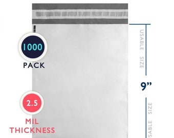 Any Size Wholesale Price Self Seal Shipping Poly Mailers #000 - #8 Active