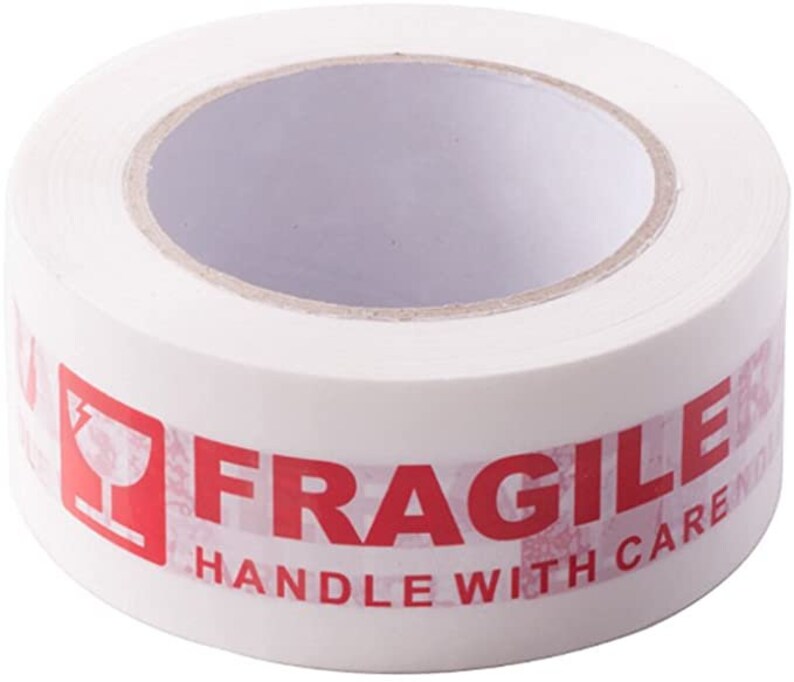 Fragile Handle With Care Printed Warning Tape 2 X 110 Yard/330' Each Etsy