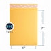 Any Size Wholesale Price Self Seal Kraft Bubble Mailers #000 - #7 