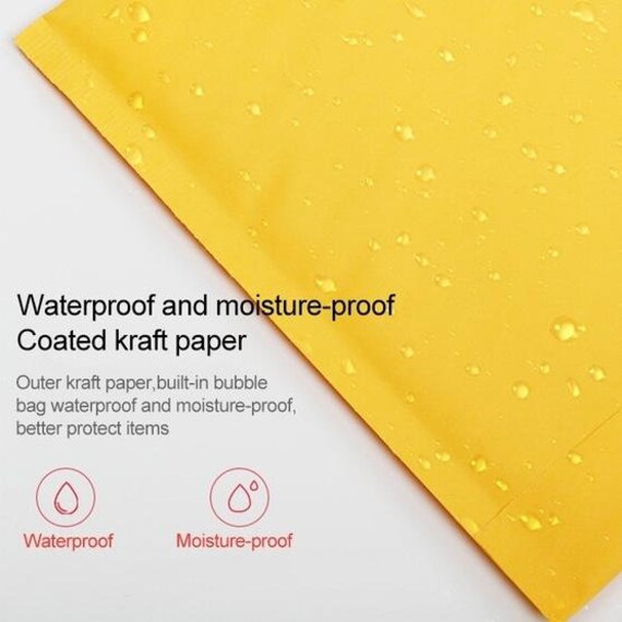 500 #0 6x10 " Valuemailers Brand " Kraft Bubble Mailers Padded - Foto 1