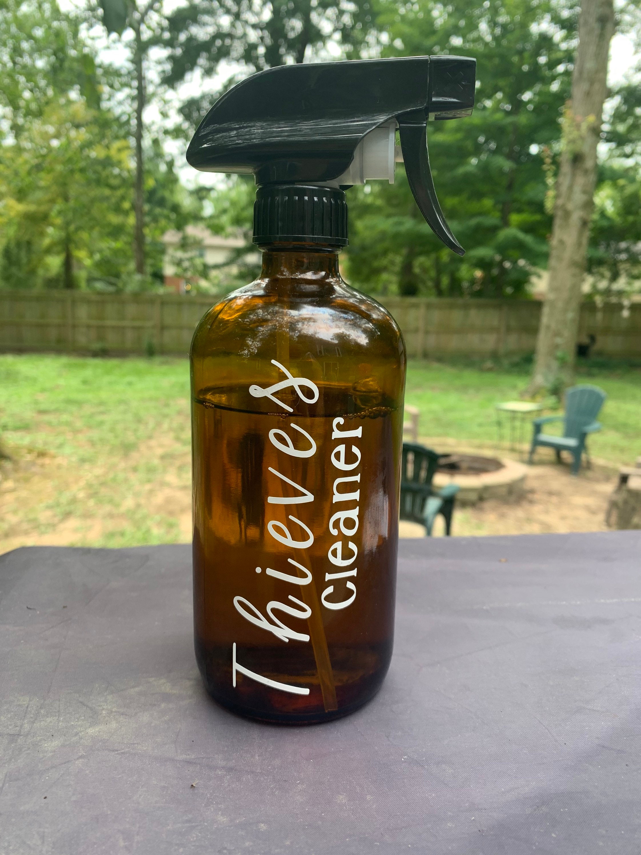 Thieves Cleaner Vinyl For 16 OZ Spray Bottle Etsy