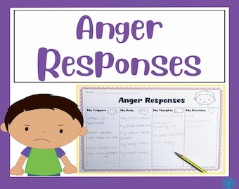 Responses to Anger Worksheet