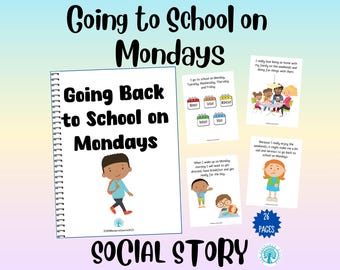 Ich kann mich am Morgen verabschieden (Trennungsangst) Social Story