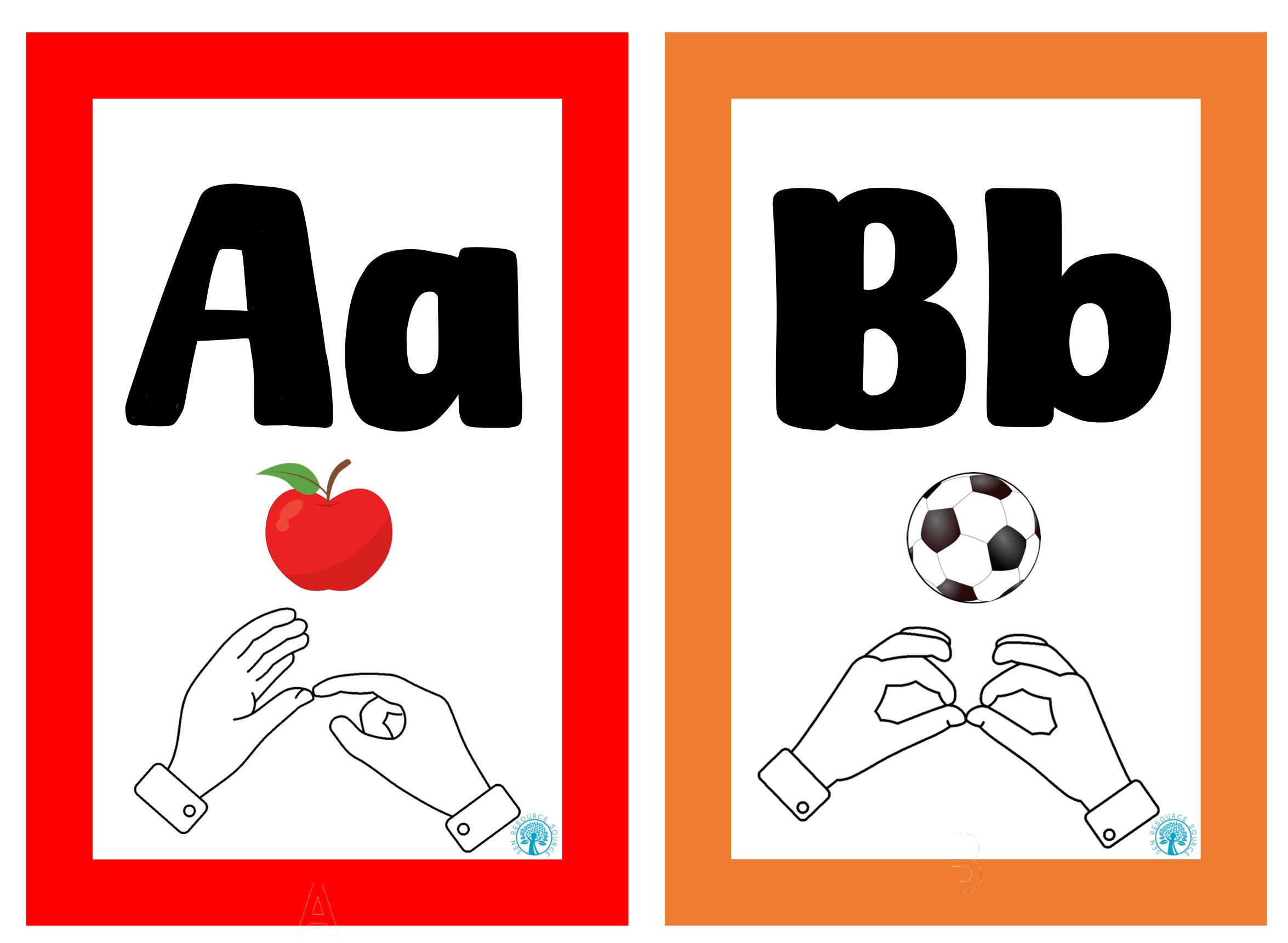 British Sign Language Alphabet Flash Cards Etsy British Sign Language Alphabet Flash Cards Etsy