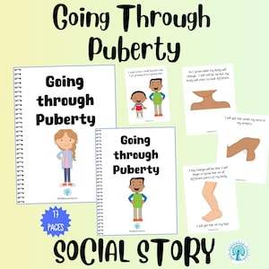 Going Through Puberty Social Story