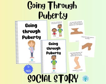 Durch die Pubertät gehen Social Story