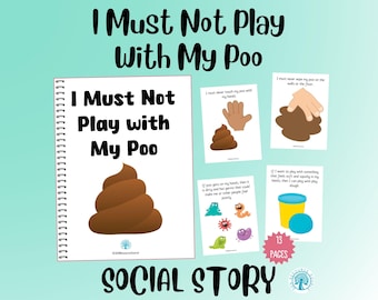 Ich darf nicht mit meiner Poo Social Story spielen