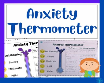 Angst-Thermometer Arbeitsblatt Bewältigungskonzepte