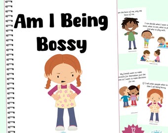 Being Bossy Social Story
