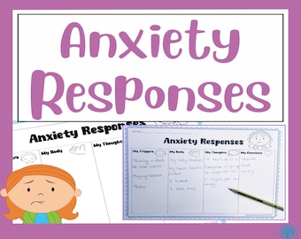 Responses to Anxiety Worksheet