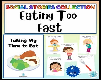 Zu schnell essen Social Story