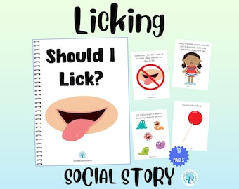 Licking Social Story